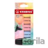 Zvýrazňovač STABILO BOSS MINI Pastel - sada 5 ks