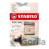 Zvýrazňovač STABILO BOSS MINI Naturevibes - sada 3 ks