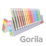 Zvýrazňovač STABILO swing cool - deskset 18 ks - 8 přírodních a 10 pastelových barev