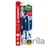 Ergonomické plnicí pero pro praváky s hrotem A - STABILO EASYbirdy 3D DreamWorld, modrá, blistr