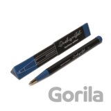 Drehgriffel Nr. 1 Black/Royal Blue Bauhaus Edition Ballpoint pen (Royal Blue ink)
