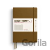 Leuchtturm1917 Zápisník Spice Brown Medium A5 čtverečkovaný