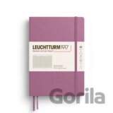 Leuchtturm1917 Zápisník Dusty Rose Medium A5 čtverečkovaný