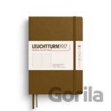 Leuchtturm1917 Zápisník Spice Brown Medium A5 tečkovaný