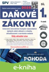 Daňové zákony 2025 (Díl 1.)