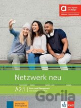 Netzwerk neu A2.1 Kursbuch+Arbeitsbuch+audio/video hybride kod