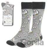 Pánske ponožky Harry Potter: Hedviga s listom (veľkosť EU 38-45)