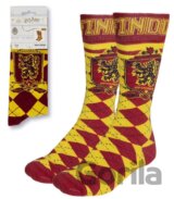Pánske ponožky Harry Potter: Chrabromilské farby a znak (veľkosť EU 38-45)