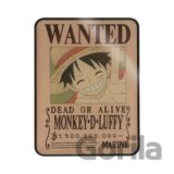 Magnetka One Piece - Wanted Luffy