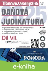 Daňová judikatura (VII.)