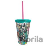 Kelímok s brčkom Vocaloid - Rockstar Hatsune Miku