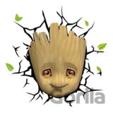 Nástenná lampa Marvel - 3D Groot