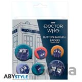 Sada odznakov Doctor Who - TARDIS