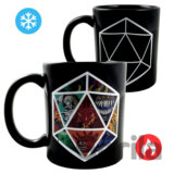 Hrnček Dungeons & Dragons - Magic, meniaci sa