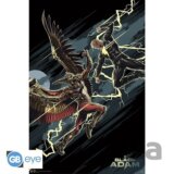 Plagát DC Comics - Black Adam vs. Hawkman