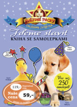 Hvězdné packy – Jdeme slavit - Kniha se samolepkami