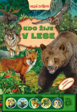Kdo žije v lese - Zvuková knížka