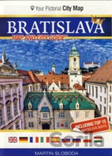 Bratislava mapa centra mesta