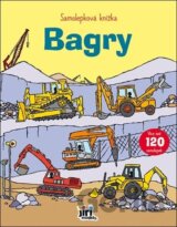 Samolepková knížka: Bagry