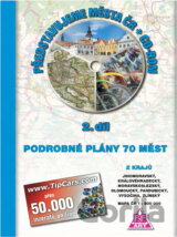 Představujeme města ČR + CD-ROM. podrobné plány 70 měst z krajů Jihomoravský, Královéhradecký, Moravskoslezský, Olomoucký, Pardubický, Vysočina, Zlínský : mapa ČR 1:600 000