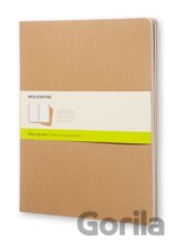 Moleskine - sada 3 zošitov (kartónová väzba)