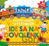 Puzzle vláčik Výletníček: Ide sa na dovolenku