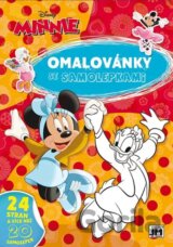 Vymaľovanky so samolepkami Minnie