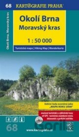 Okolí Brna, Moravský kras 1:50 000