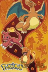 Plagát Pokémon: Ohnivý typ