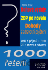 1000 řešení č. 3-4 / 2025 - Daňové výdaje