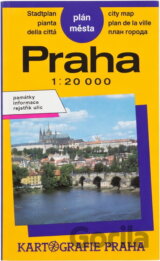 Praha 1:20 000 : plán města