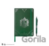Harry Potter Set zápisník s perom Slizolin