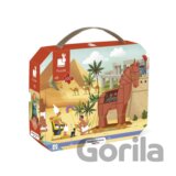 Panoramatické puzzle v kufríku Antika a Mytológia 100 ks