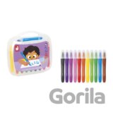 Janod Colorino Gélové pastelky umývateľné 10 farieb od 3 rokov