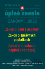 Aktualizácia I/1 - Daňové a účtovné zákony