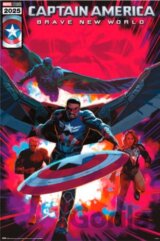 Plagát Marvel Comics - Captain America: Nový lepší svet