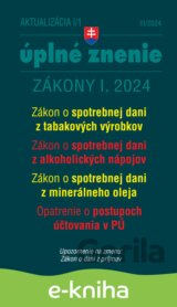 Aktualizácia I/1 / 2024 - daňové a účtovné zákony