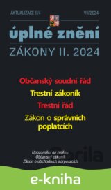Aktualizace II/4 /2024 - Občanský soudní řád