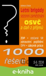 1000 řešení č. 5-6 / 2024 - Letní brigády studentů a sezonní zaměstnání