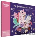 AUZOU 3D model Trblietavý Jednorožec na zavesenie – Kreatívna sada