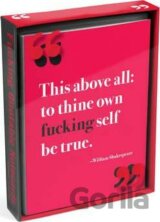 Fucking Quote Notecards