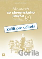 Pomocník zo slovenského jazyka 9 (zošit pre učiteľa)