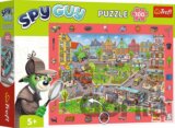 Puzzle s hledáním obrázků Spy Guy: Město
