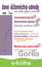 Dane, účtovníctvo, odvody bez chýb, pokút a penále č. 1 / 2024 - Inventarizácia majetku a záväzkov