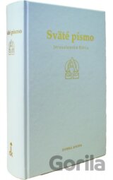 Sväté písmo - Jeruzalemská Biblia (biele darčekové ilustrované vydanie so zlatoorezom)