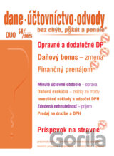 Dane, účtovníctvo, odvody bez chýb, pokút a penále č. 5-6 / 2025 - Opravné a dodatočné DP
