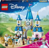 LEGO® Disney Princess 43275 Popoluškin zámok a kočiar s koňmi
