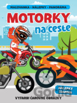Motorky na ceste panoráma