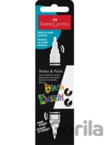 Akrylové popisovače Black Edition Shake&Paint, biela
