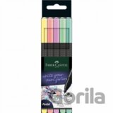 Popisovače Grip Finepen; 0,4 mm, 5 ks farebné pastelové